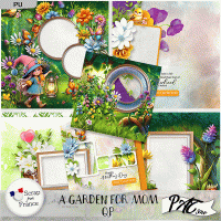 A Garden for Mom - QP by Pat Scrap