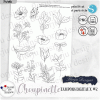 Choupinette Tampons Digitaux 2 by Florju Designs