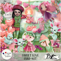 Sweet Love - Kit by Pat Scrap