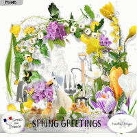 Spring greetings by VanillaM Designs