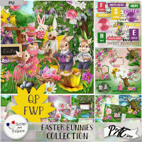 Easter Bunnies - Collection by Pat Scrap
