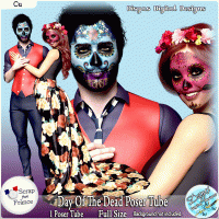 DAY OF THE DEAD POSER TUBE CU - FS