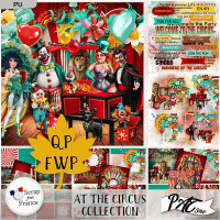 At the Circus - Collection by Pat Scrap