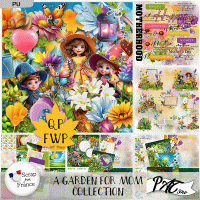 A Garden for Mom - Collection by Pat Scrap