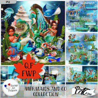 Mermaids and Co - Collection by Pat Scrap