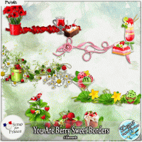 YOU ARE BERRY SWEET BORDERS - FS