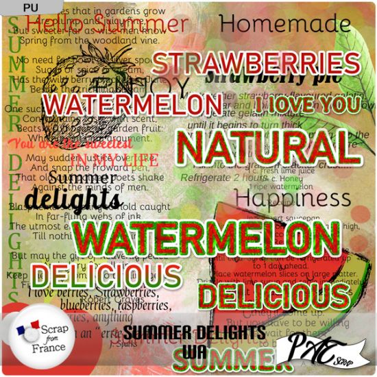 Summer Delights - WA by Pat Scrap - Click Image to Close