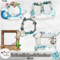 THE CHANT OF THE MERMAIDS CLUSTER FRAME PACK - FULL SIZE