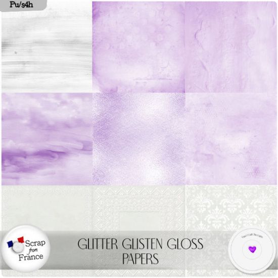 Glitter Glisten Gloss by VanillaM Designs - Click Image to Close