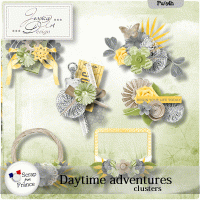 Daytime adventures clusters by Jessica art-design