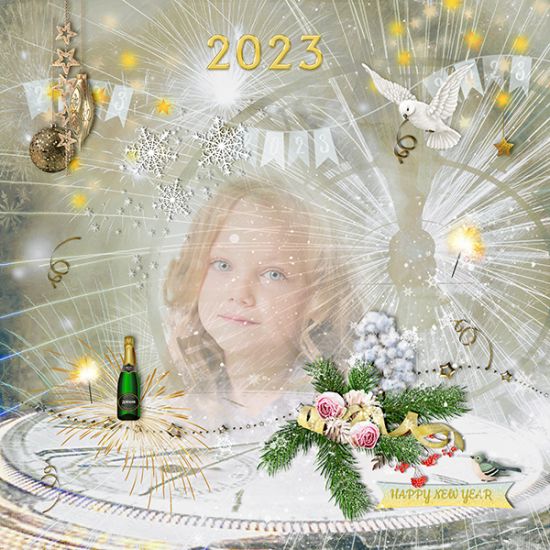 Happy New Year 2023 - Kit by Pat Scrap - Click Image to Close