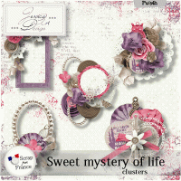Sweet mystery of life clusters by Jessica art-design