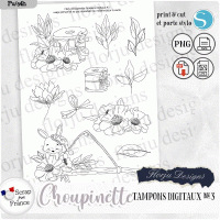 Choupinette Tampons Digitaux 3 by Florju Designs