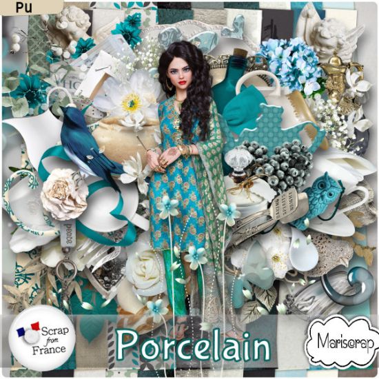 Porcelain - kit by Mariscrap - Click Image to Close