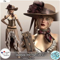 STEAMPUNK STYLE POSER TUBE CU - FULL SIZE