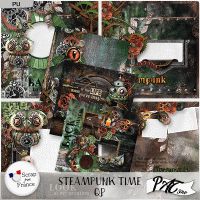 Steampunk Time - QP by Pat Scrap