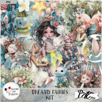 Dreamy Fairies - Kit by Pat Scrap