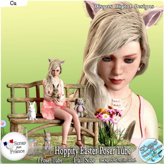 HOPPITY EASTER POSER TUBE PACK CU by Disyas - Click Image to Close