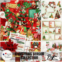 Christmas Season - Collection by Pat Scrap (PU)