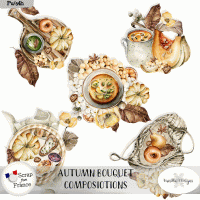 Autumn bouquet compositions by VanillaM Designs