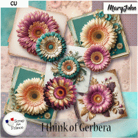 I think of Gerbera {CU pack} by MaryJohn