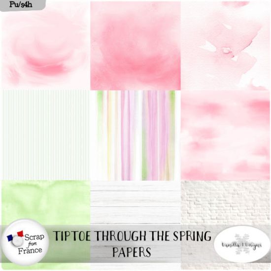 Tiptoe through the spring by VanillaM Designs - Click Image to Close