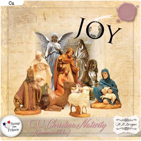 CU Christmas Nativity by AADesigns