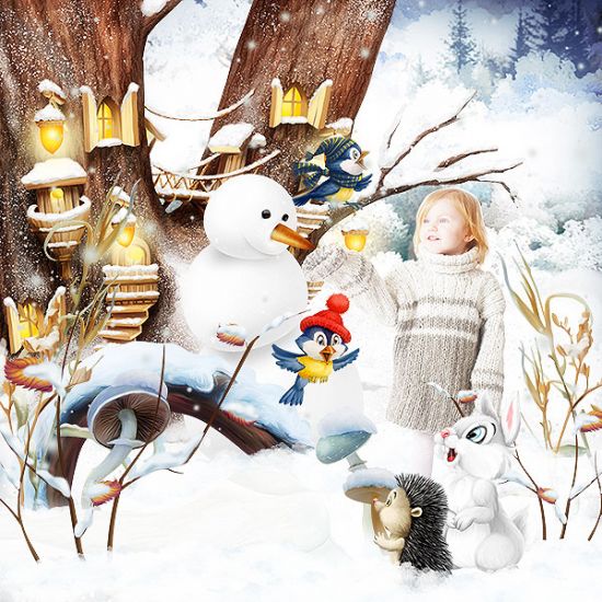 Magic of Winter - Mini-Kit 1 by Pat Scrap (PU) - Click Image to Close
