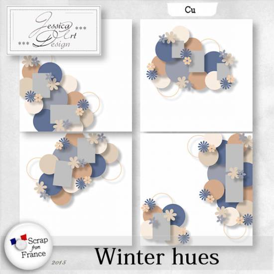 Winter Hues templates by Jessica art-design