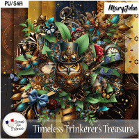 Timeless Trinkerer's Treasure - Page Kit by MaryJohn