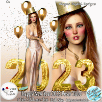 HAPPY NEW YEAR 2023 POSER TUBE PACK CU - FS by Disyas