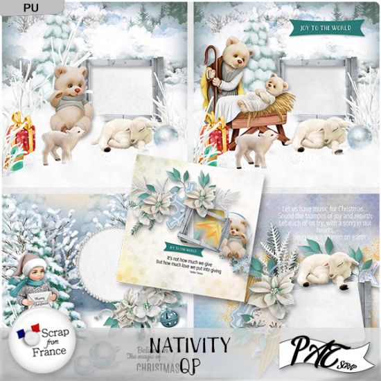 Nativity - QP by Pat Scrap - Click Image to Close