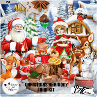Christmas Harmony - Mini-Kit by Pat Scrap