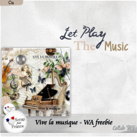 Vive la musique- WA freebie - Collab SFF