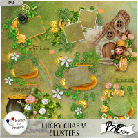 Lucky Charm - Clusters by Pat Scrap