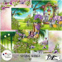 Spring Wings - SP by Pat Scrap
