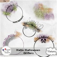 Hello Halloween - Glitters by Mariscrap