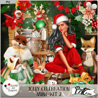 Jolly Celebration - Mini-Kit 2 by Pat Scrap