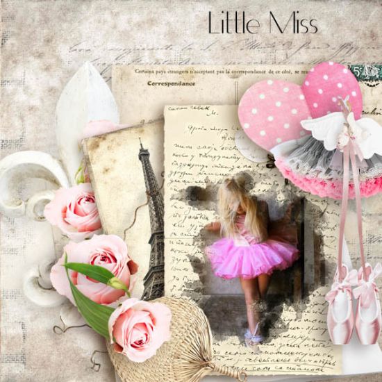 Little mademoiselle by VanillaM Designs - Click Image to Close