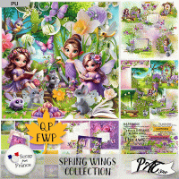 Spring Wings - Collection by Pat Scrap