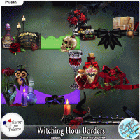 WITCHING HOUR BORDERS - FULL SIZE