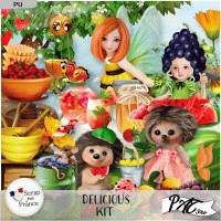 Delicious - Kit by Pat Scrap