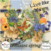 Pleasant Spring - minikit by Mariscrap