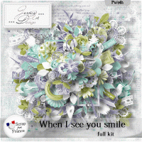 When I see you smile * full kit * by Jessica art-design