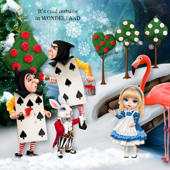 Xmas With Alice - Kit by Pat Scrap - Click Image to Close