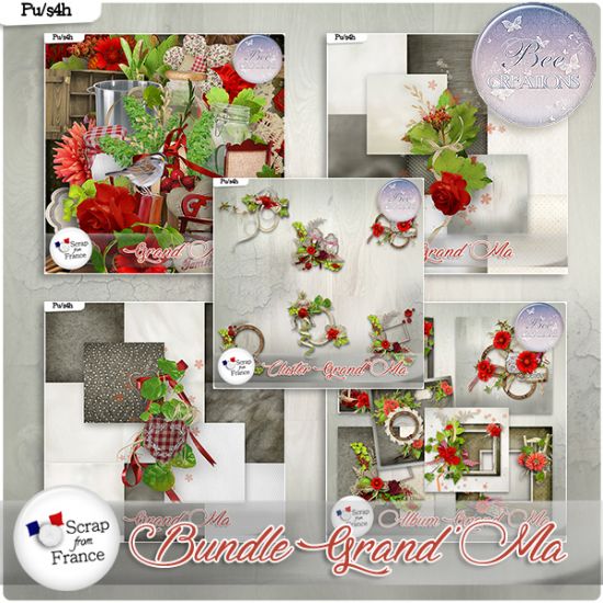 Grand Ma Bundle (PU/S4H) by Bee Creation - Click Image to Close