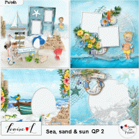 Sea sand et sun QP 2 by Louise