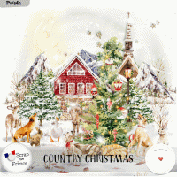 Country Christmas by VanillaM Designs