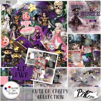 Cute or Creepy - Collection by Pat Scrap