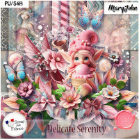 Delicate Serenity Pagekit by MaryJohn
